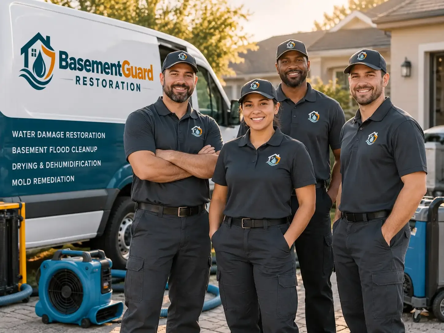 Basement Water Damage Restoration company in Bluejacket, OK